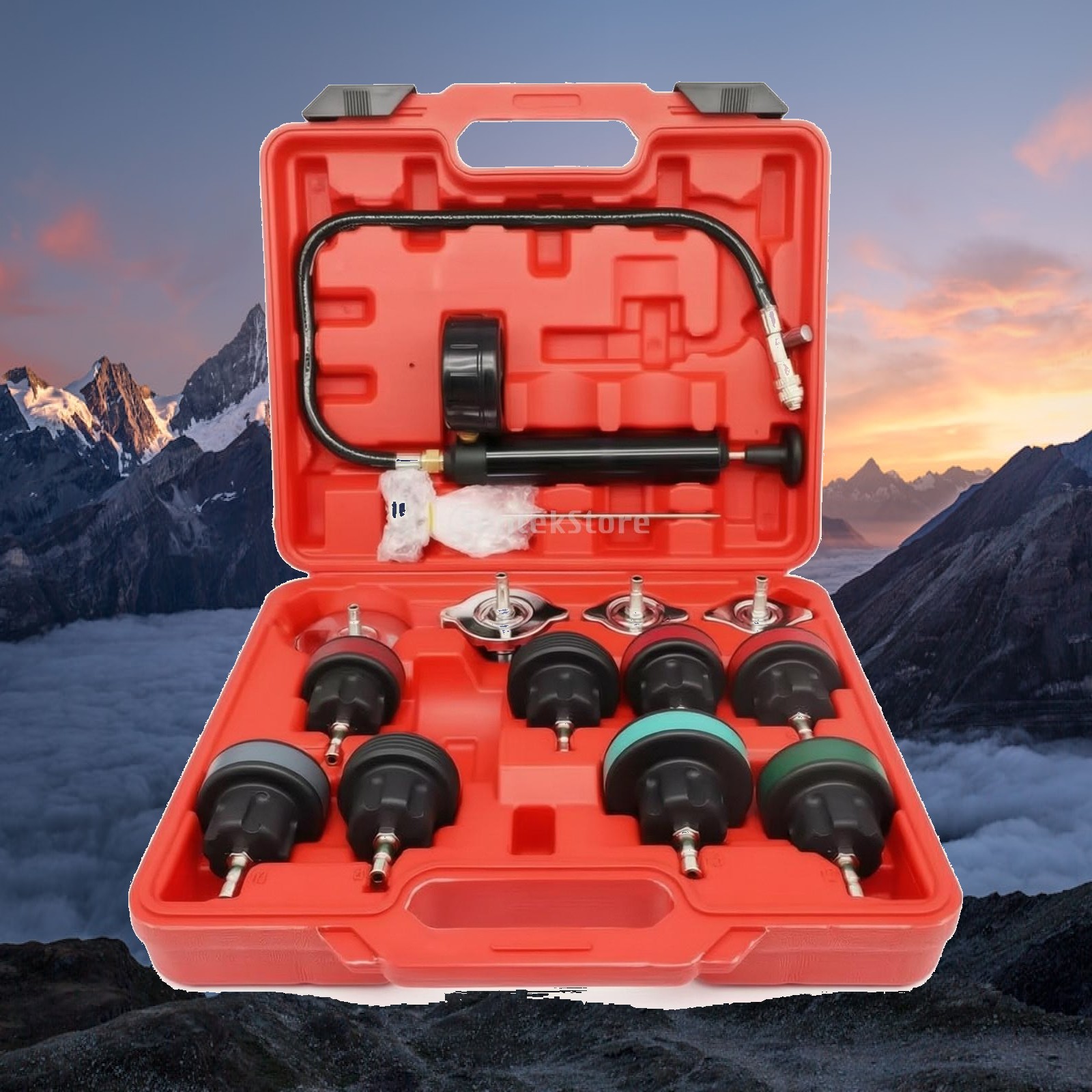Radiator Pressure Tester - Cooling System Tester Radiator Pressure Pump
