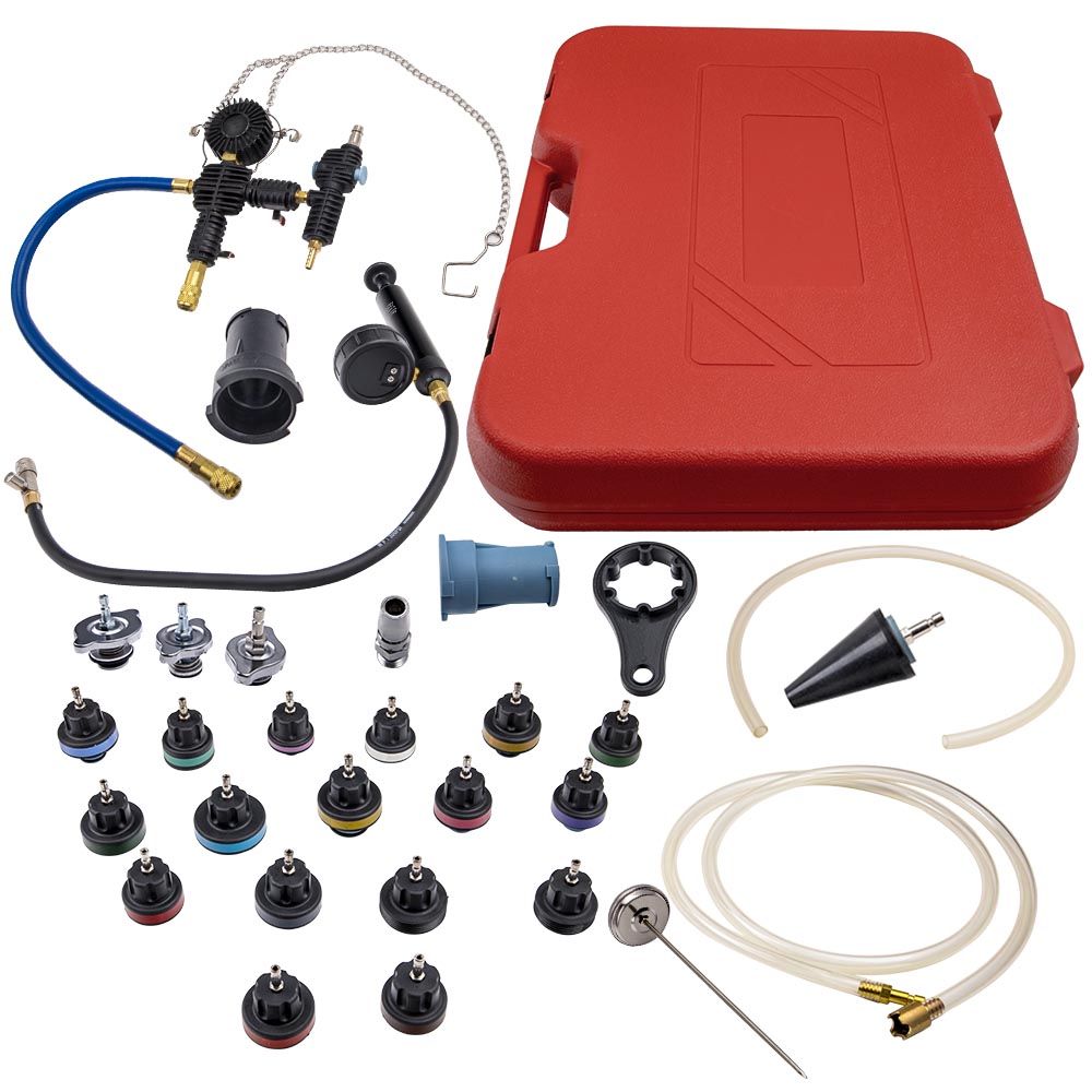 Radiator Pressure Tester - 28pcs Universal Radiator Pressure Tester Vacuum