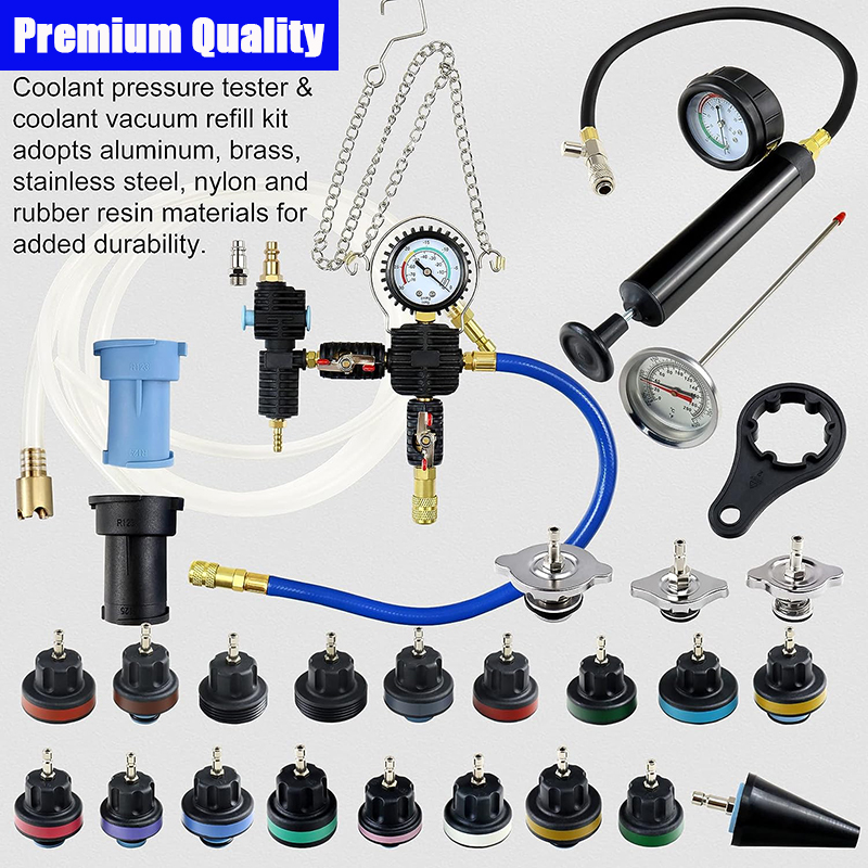 28PCS Car Universal Radiator P - огляд і ціна Radiator Pressure Tester