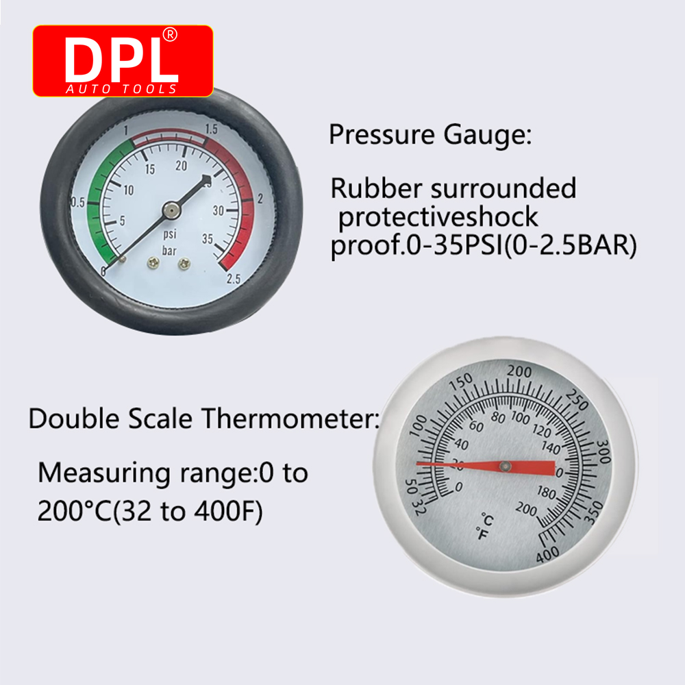 18 Pcs Radiator Pressure Teste - огляд і ціна Radiator Pressure Tester