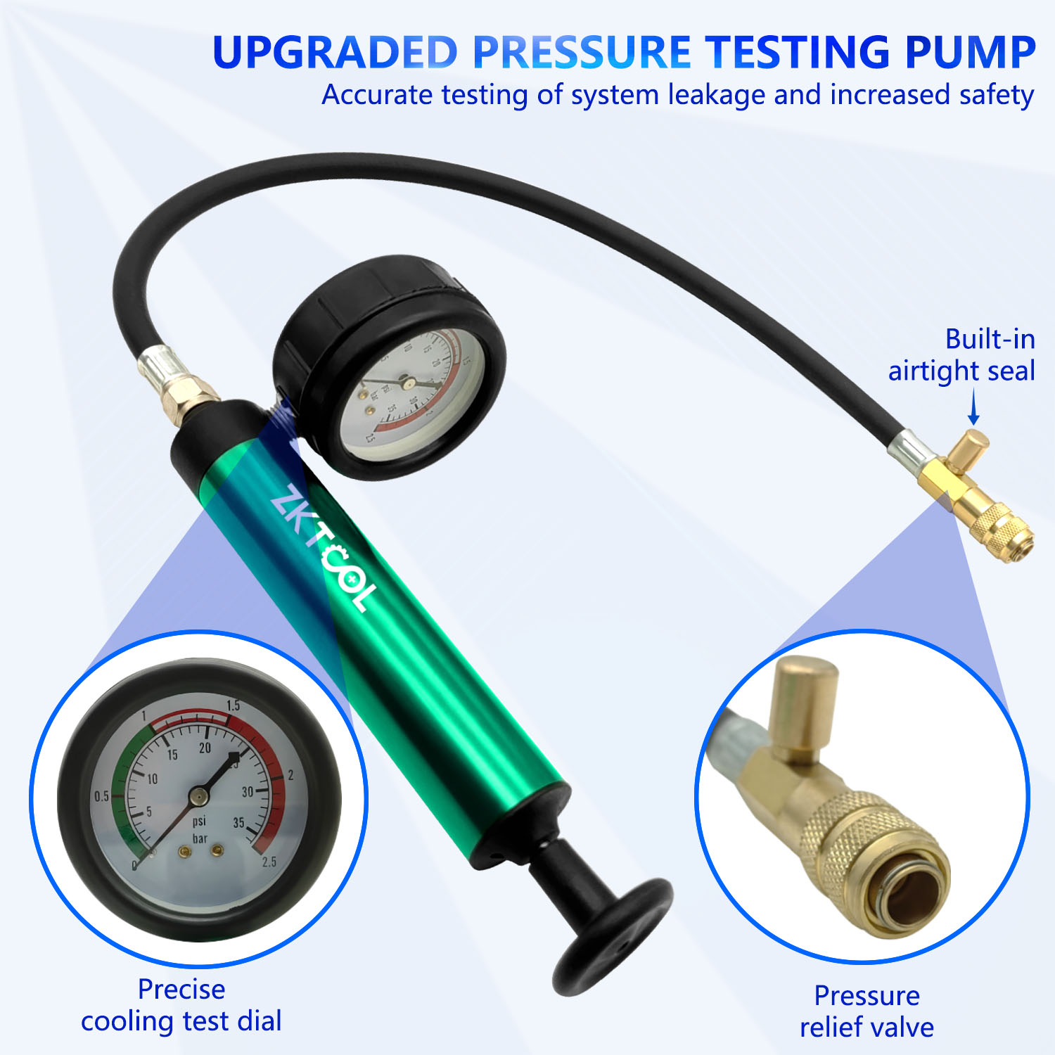 Aluminum Car Cooling System Ra - огляд і ціна Radiator Pressure Tester