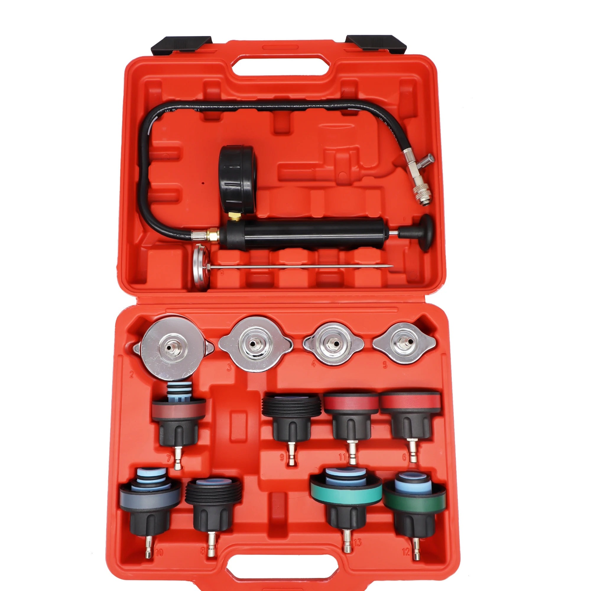 14 Pcs Universal Radiator Pres - огляд і ціна Radiator Pressure Tester