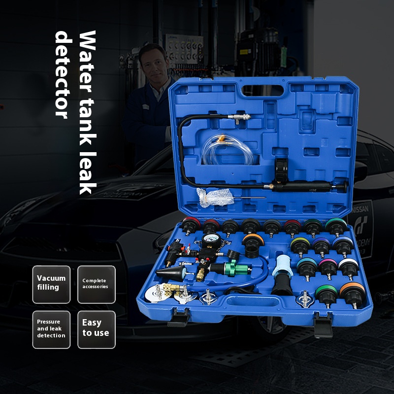 34Pcs Universal Radiator Press - огляд і ціна Radiator Pressure Tester